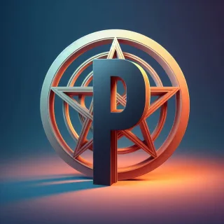 Pentagram — letter P