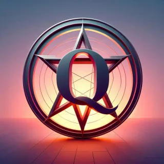 Pentagram — letter Q