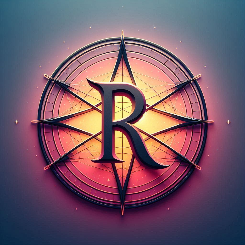 Pentagram — letter R