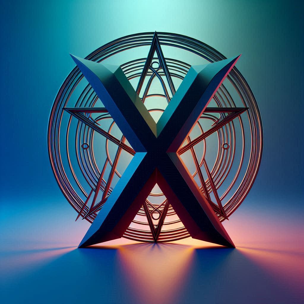 Pentagram — letter X