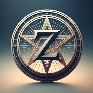 Pentagram — letter Z (variant 2)