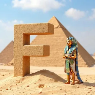 Pharaoh — letter F