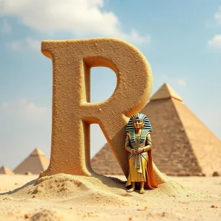 Pharaoh — letter R