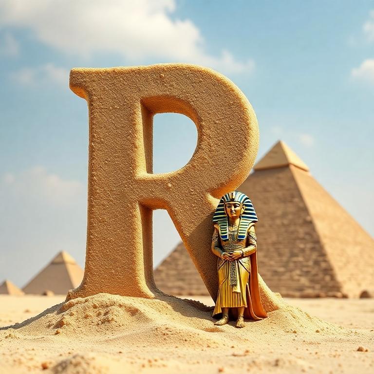 Pharaoh — letter R