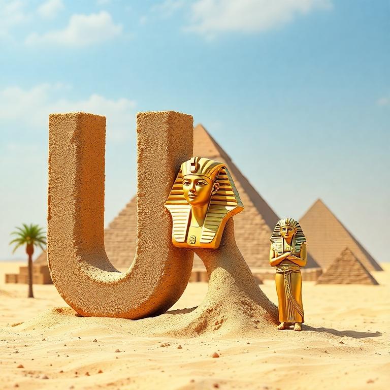 Pharaoh — letter U