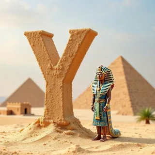 Pharaoh — letter Y