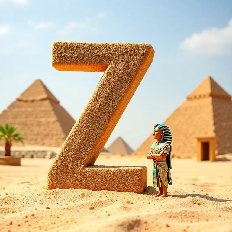 Pharaoh — letter Z
