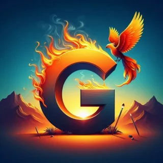 Phoenix — letter G (variant 2)