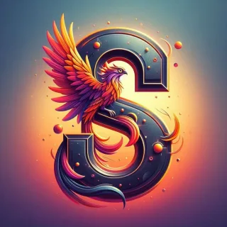 Phoenix — letter S (variant 2)