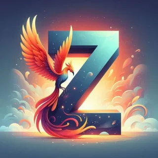 Phoenix — letter Z (variant 2)