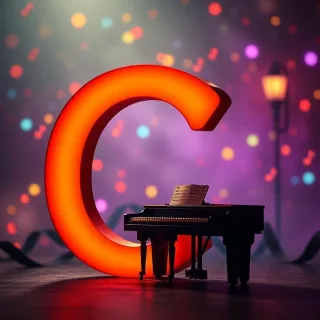 Piano — letter C