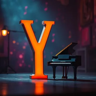 Piano — letter Y