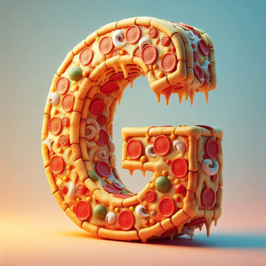 Pizza — letter G