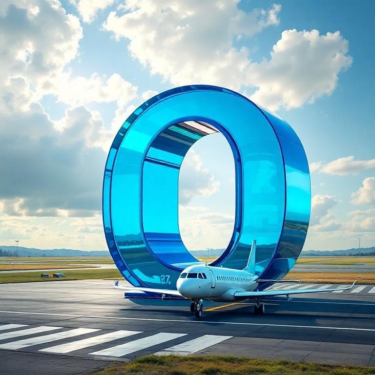 Plane — letter O