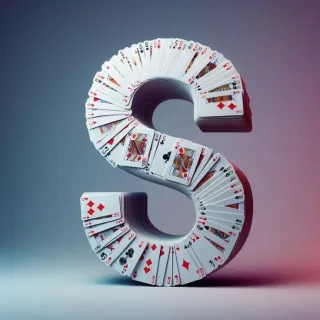 Playing cards — letter S