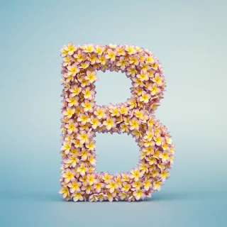 Plumeria — letter B