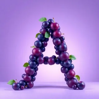 Plums — letter A