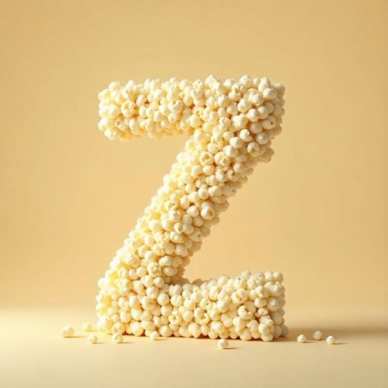 Popcorn — letter Z