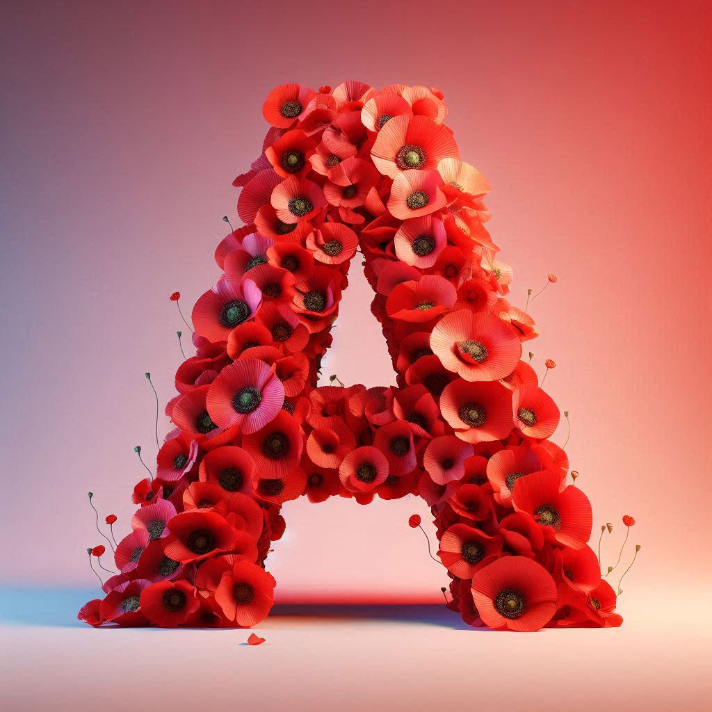 Poppies — letter A