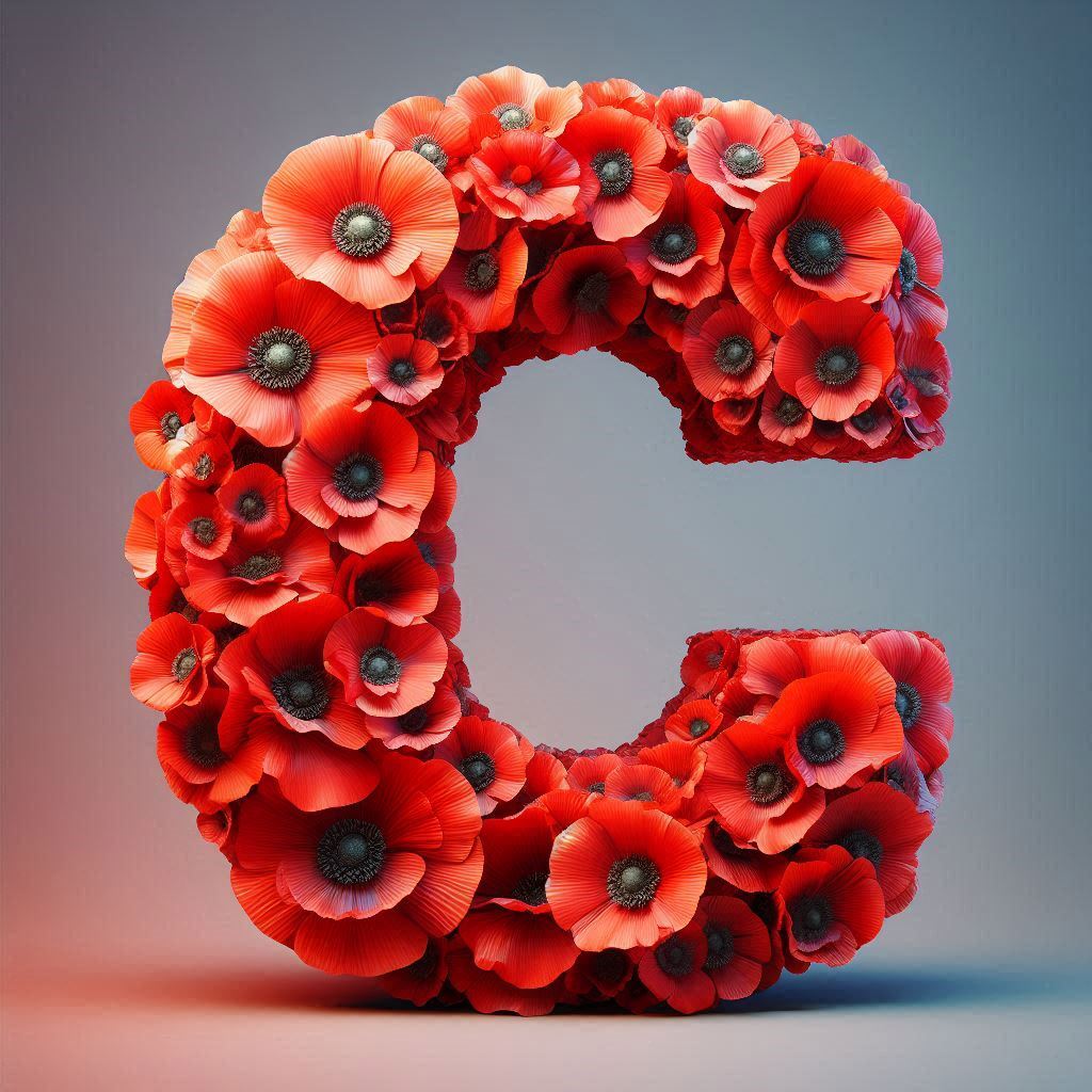 Poppies — letter C