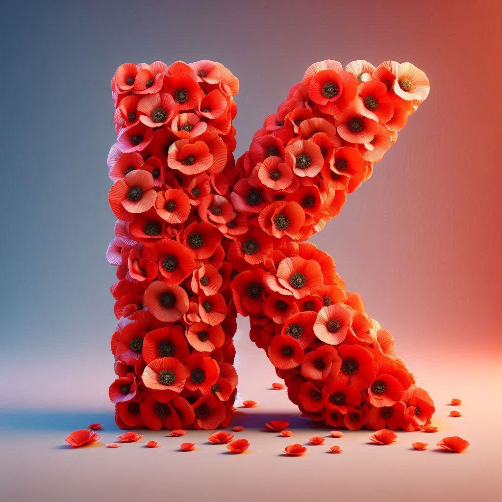 Poppies — letter K