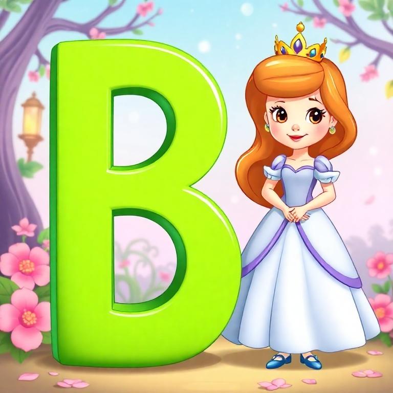 Princess — letter B