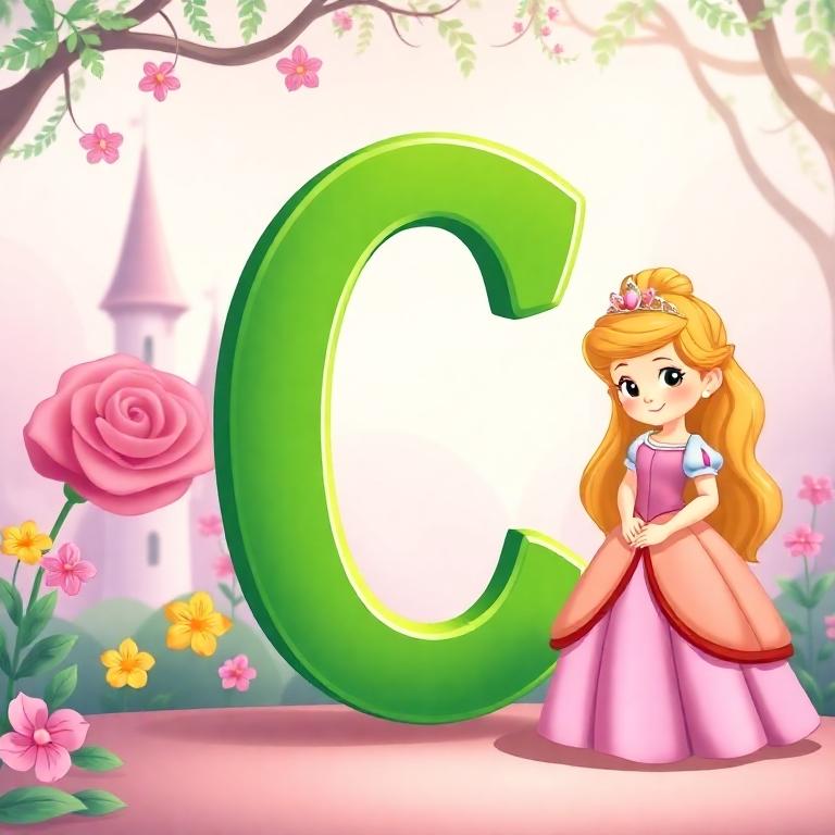 Princess — letter C