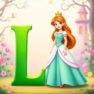Princess — letter L