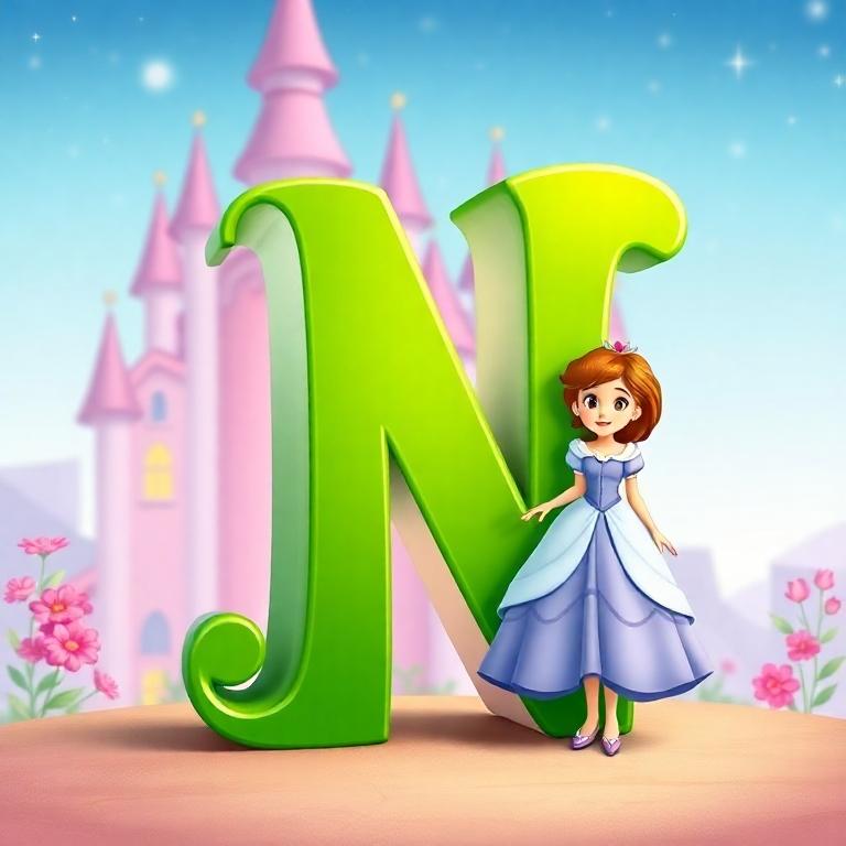 Princess — letter N