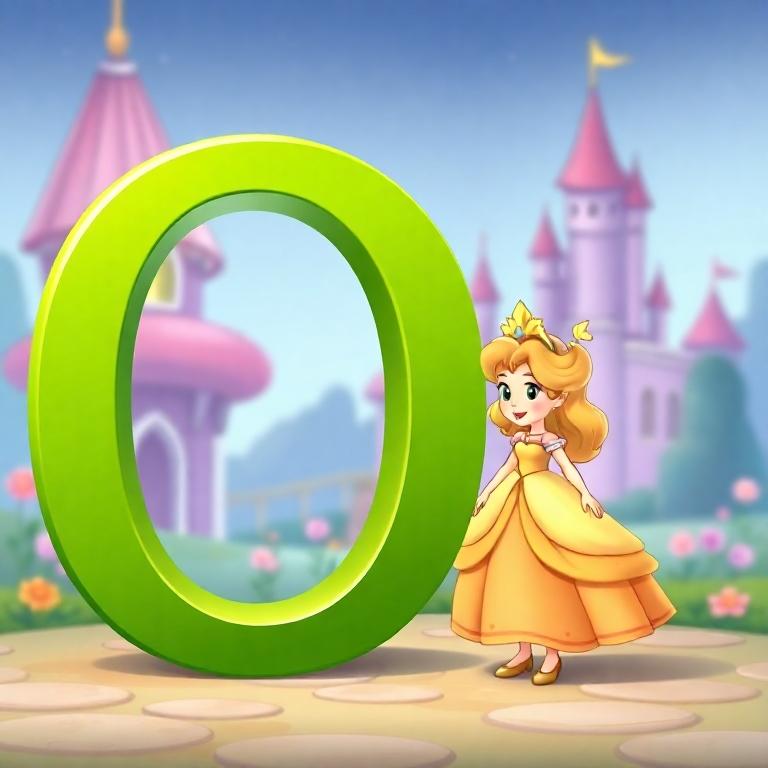 Princess — letter O