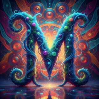 Psychodelic — letter M