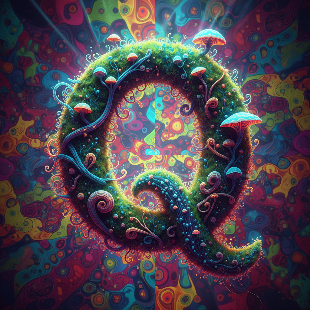 Psychodelic — letter Q