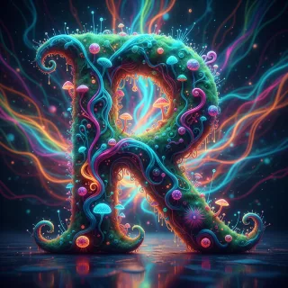 Psychodelic — letter R