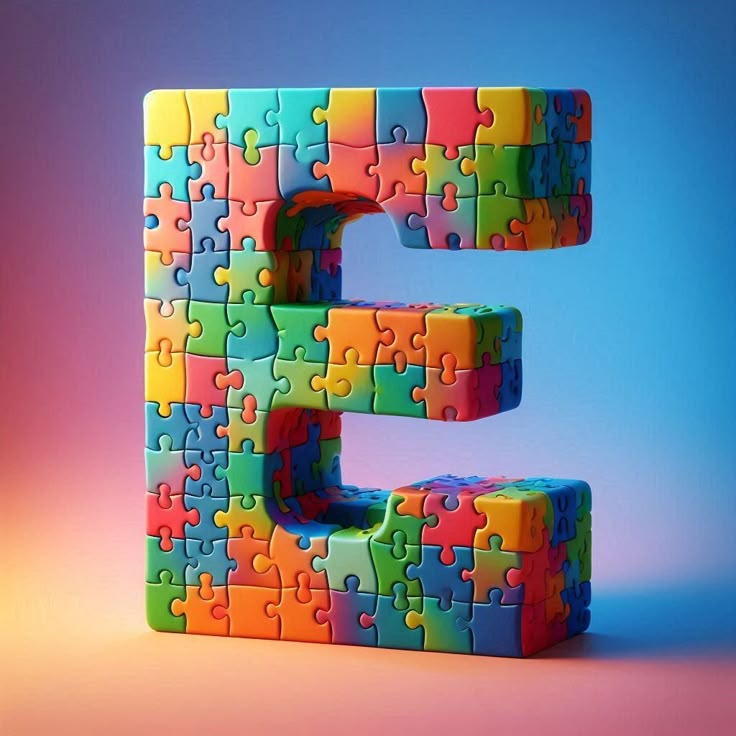 Puzzle — letter E