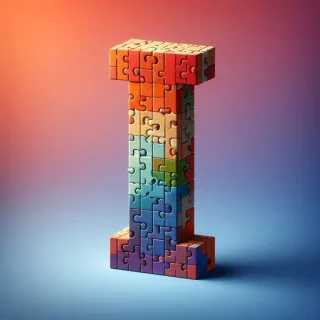 Puzzle — letter I
