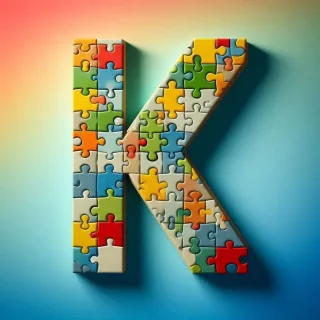 Puzzle — letter K
