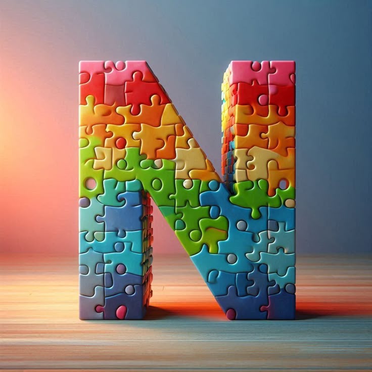 Puzzle — letter N