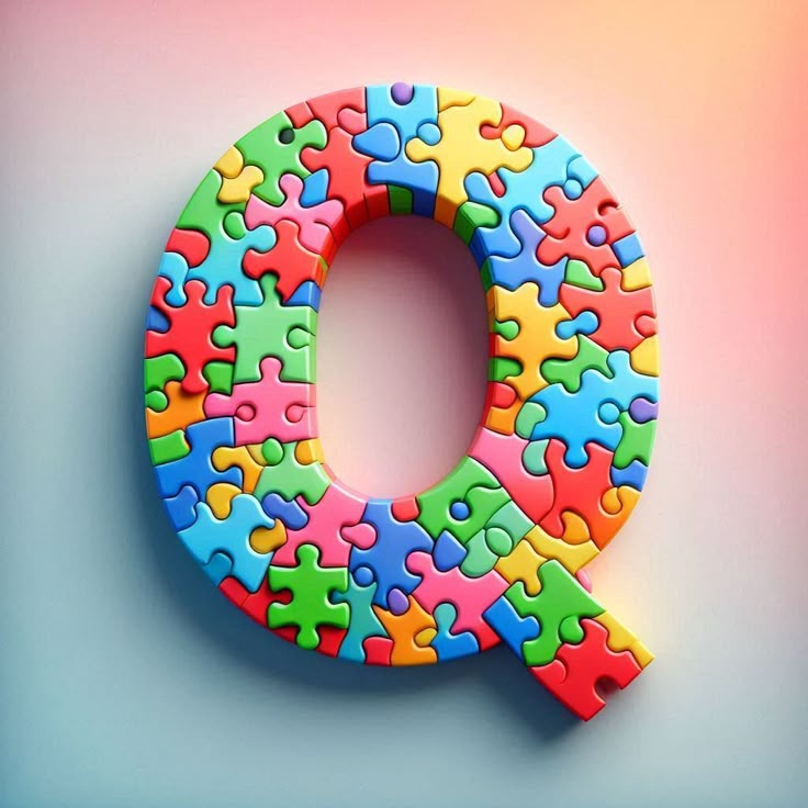 Puzzle — letter Q