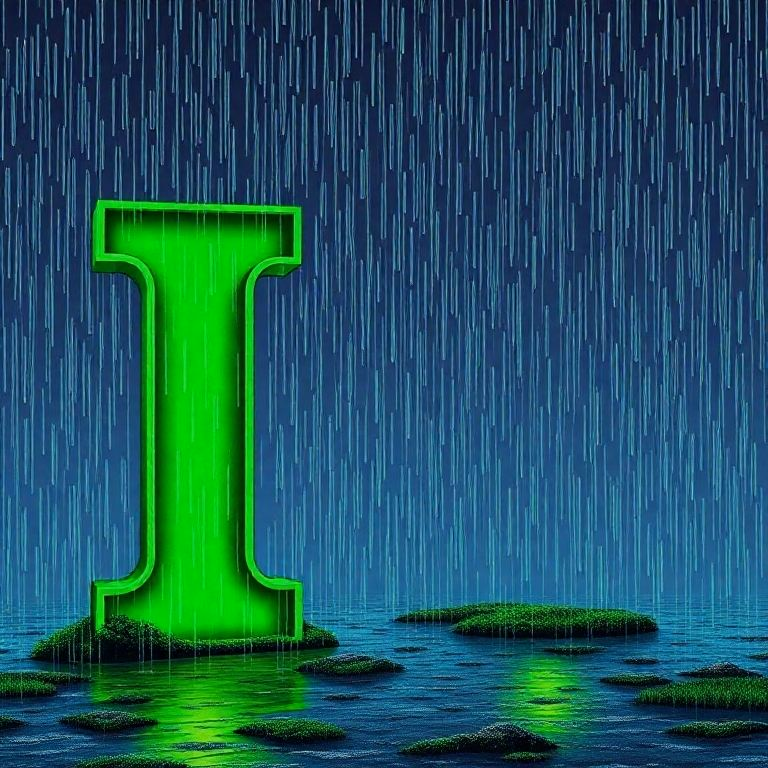 Rain — letter I