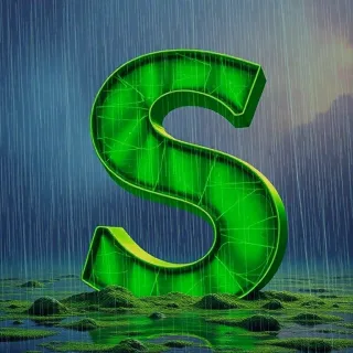 Rain — letter S