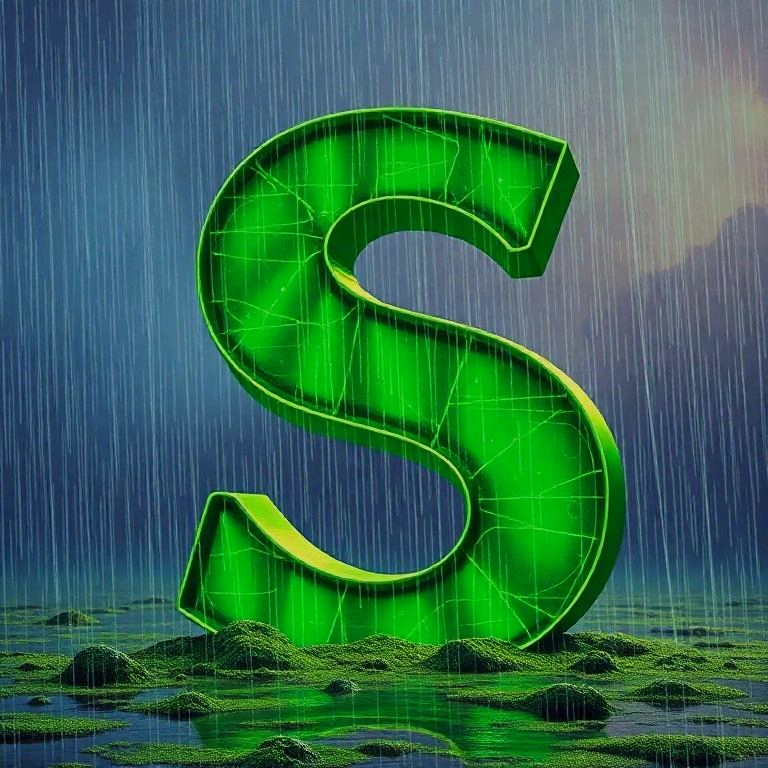Rain — letter S