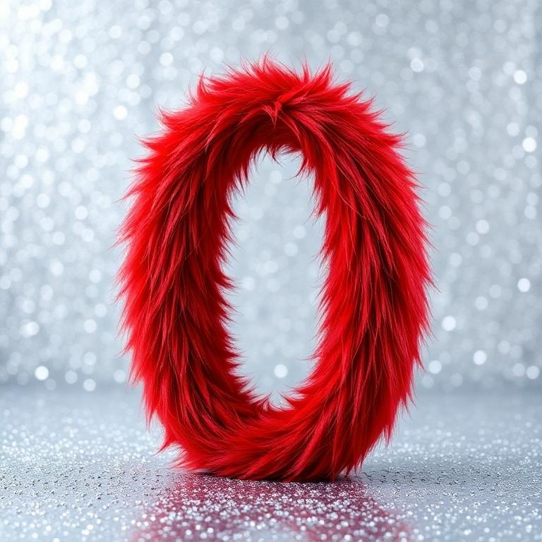 Red fur 2 — letter O