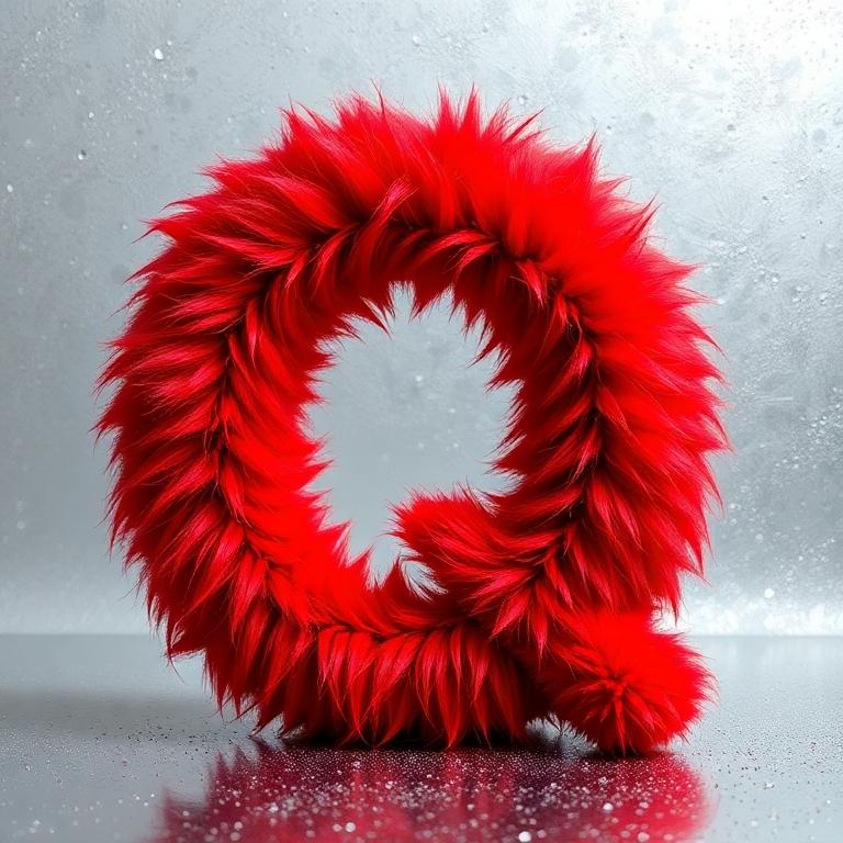 Red fur 2 — letter Q