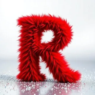 Red fur 2 — letter R