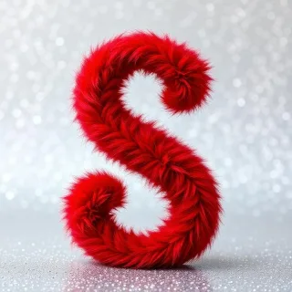 Red fur 2 — letter S