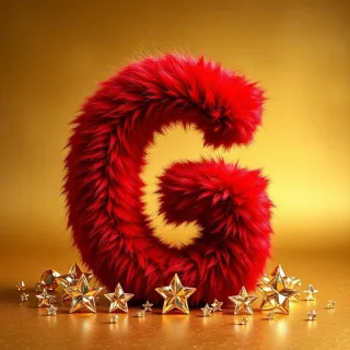 Red fur — letter G