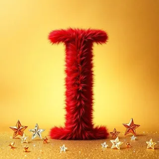 Red fur — letter I