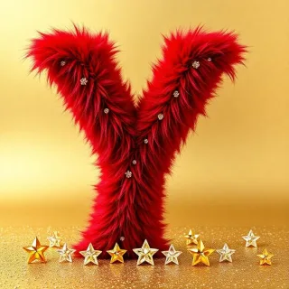 Red fur — letter Y