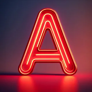 Red neon
