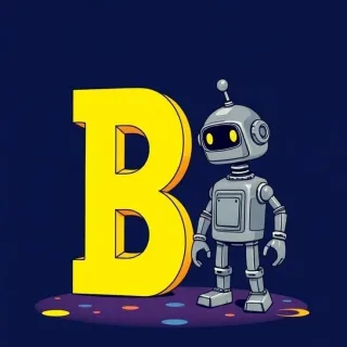 Robot — letter B